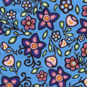 Ojibway Florals TURQ 04