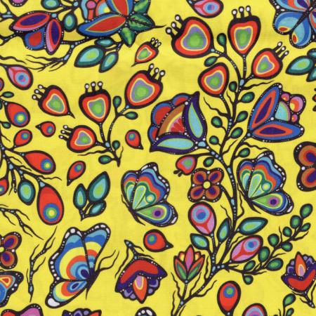 Ojibway Florals Yelo 05