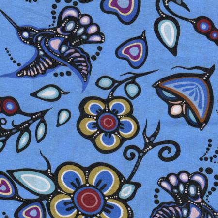 Ojibway Florals SKY 06