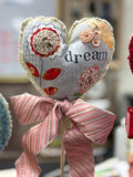 Heartfelt Stitches Greeting Hearts Workshop - Wednesday, February 4th, 6:30 p.m. - 9:30 p.m.