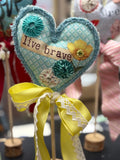 Heartfelt Stitches Greeting Hearts Workshop - Wednesday, February 4th, 6:30 p.m. - 9:30 p.m.