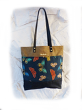 The Fabriculous  Ruby Waxed Canvas Tote ( Pattern number 19 ) (download)